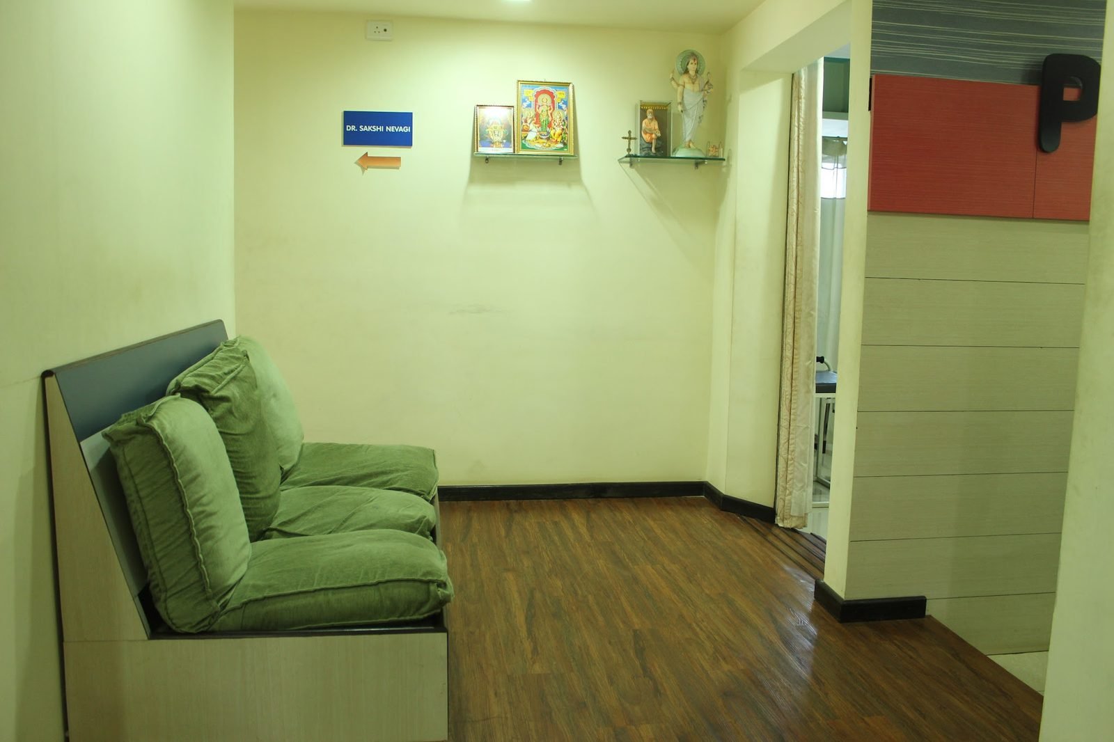 Patient waiting area at the Pain Clinic of India Goa branch