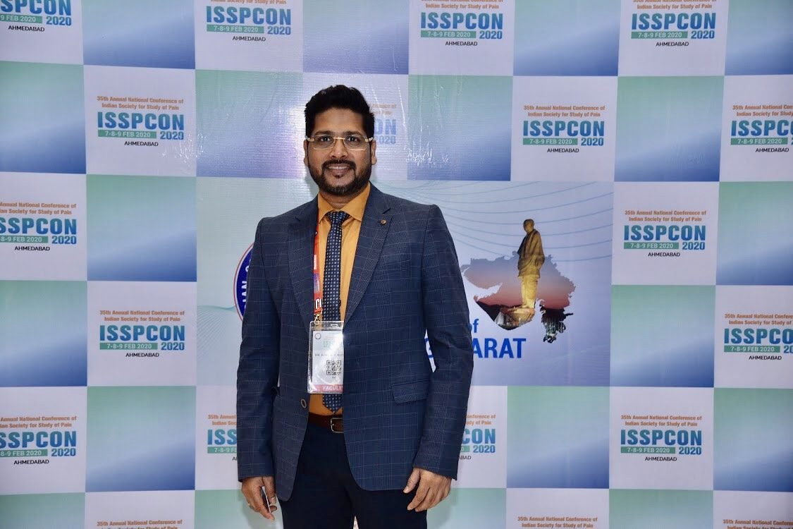 Pain Clinic of India specialist at the ISAPCON pain medicine conference