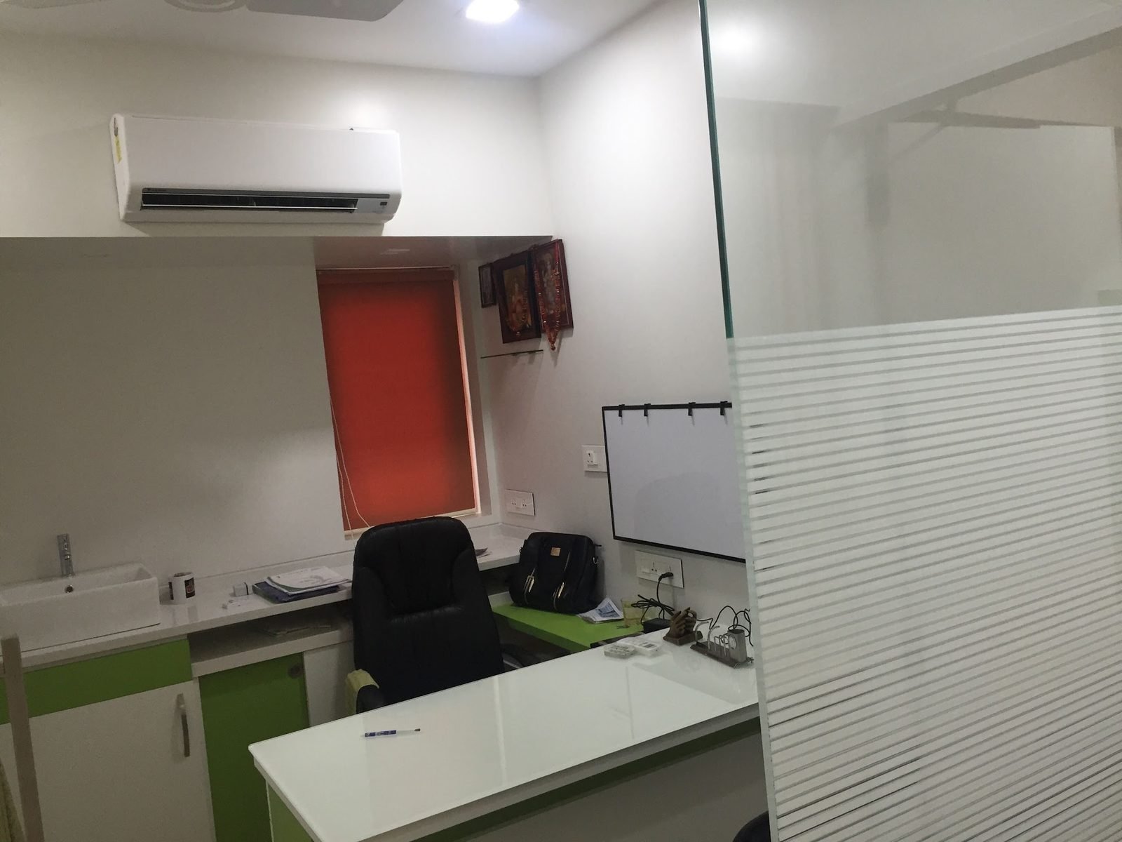 Patient consultation area at Pain Clinic of India